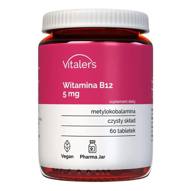 Vitaler‘s Vitamin B12 5 mg - 60 Tablets Professional Grade