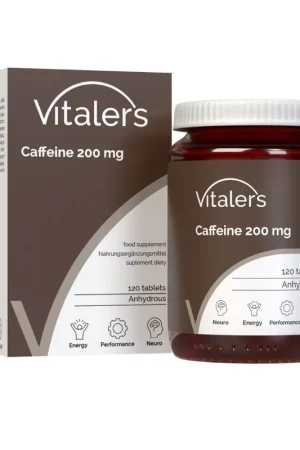 Vitaler‘s Caffeine 200 mg - 120 Tablets Sale