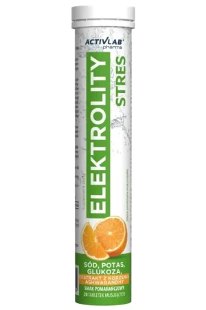 Activlab Pharm Electrolytes Stress, Orange - 20 Effervescent Tablets Sale