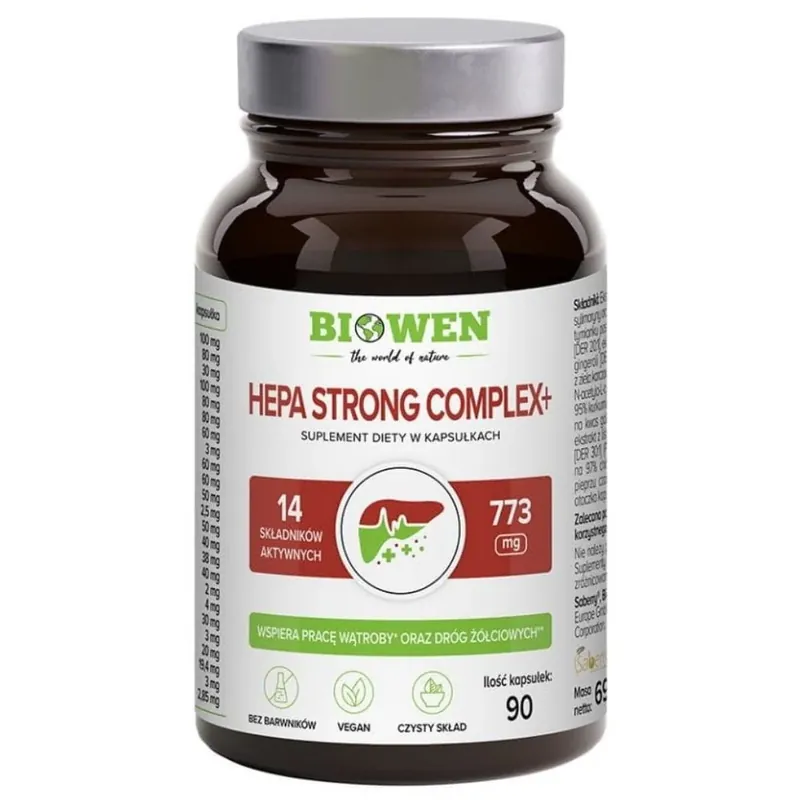 Affordable Biowen Hepa Strong Complex+ - 90 Capsules