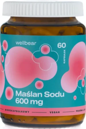 Wellbear Sodium Butyrate 600 mg - 60 Capsules Latest