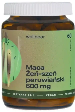 Wellbear Maca 600 mg - 60 Capsules Price Drop