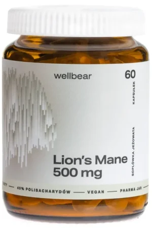 Affordable Wellbear Lion‘s Mane 500 mg - 60 Capsules