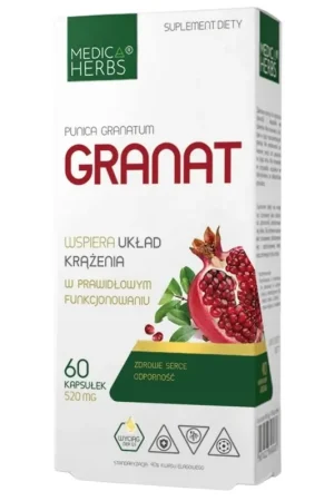 Medica Herbs Pomegranate 520 mg - 60 Capsules Time-Limited