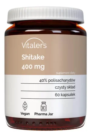 Vitaler‘s Shiitake 400 mg - 60 Capsules Trusted Brand
