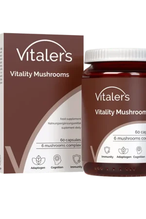 Don't Miss Out Vitaler‘s Vital Mushrooms - 60 Capsules