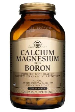 Special Discount Solgar Calcium Magnesium Plus Boron - 250 Tablets
