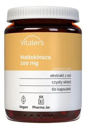 Shop Now Vitaler‘s Nattokinase 100 mg - 60 Capsules