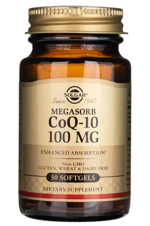 Affordable Solgar Megasorb CoQ-10 100 mg - 30 Softgel