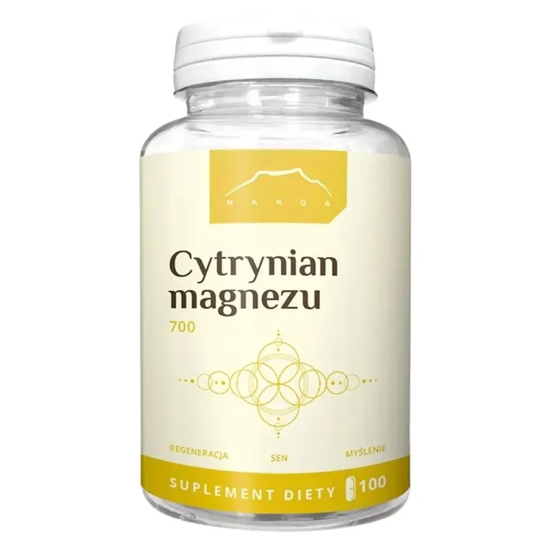 Nanga Magnesium Citrate 700 mg - 100 Capsules Grab Now