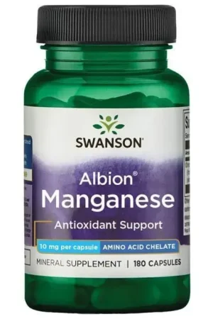 Weekend Sale Swanson Albion Manganese Chelate 10 mg - 180 Capsules