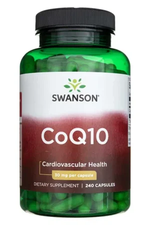 While Supplies Last Swanson CoQ10 30 mg - 240 Softgels