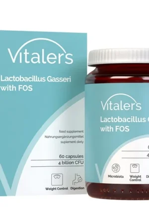 Crafted Vitaler‘s Lactobacillus Gasseri with FOS (Probiotic) - 60 Capsules