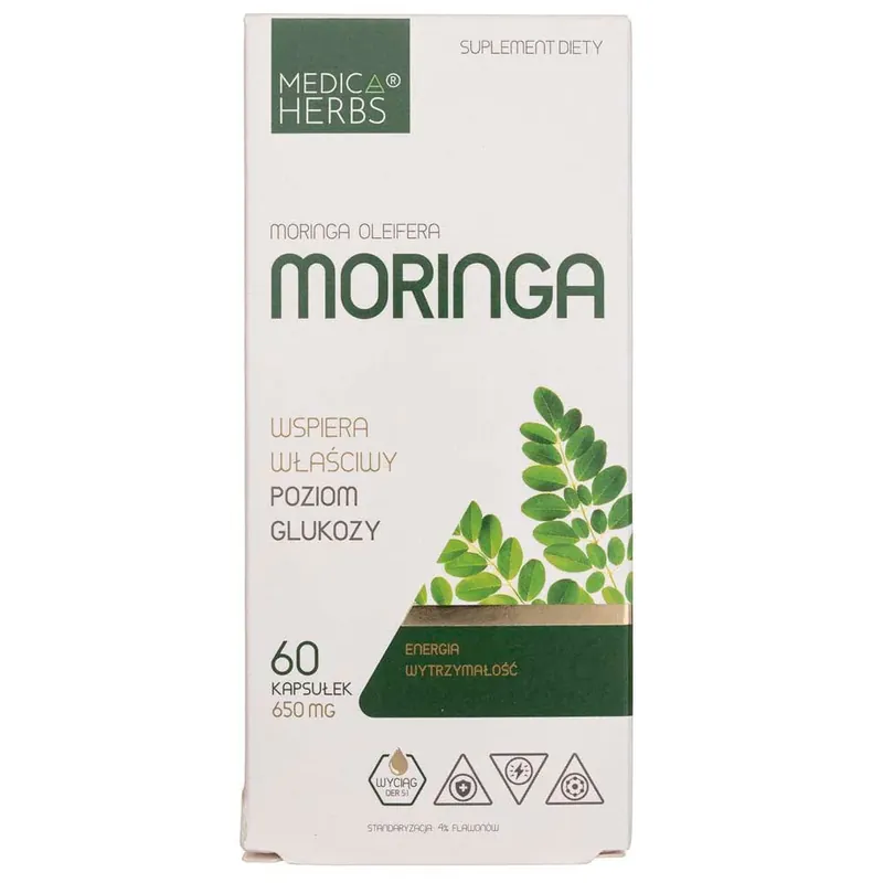 While Supplies Last Medica Herbs Moringa 620 mg - 60 Capsules