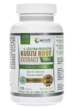 Wish Kudzu Root Extract 500 mg - 120 Capsules Get Yours