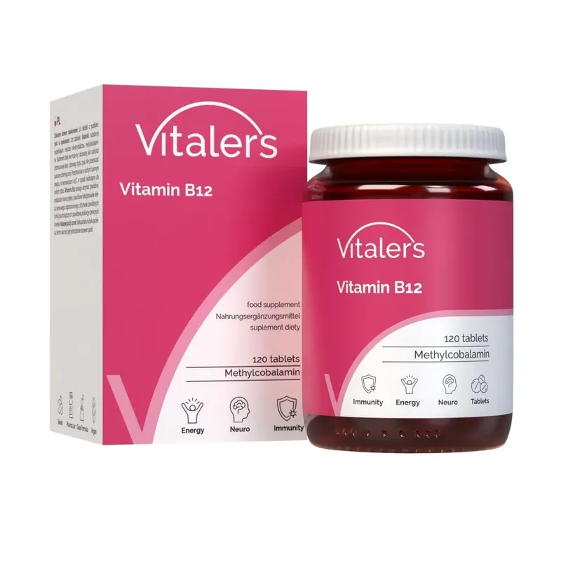 Vitaler‘s Vitamin B12 100 mcg - 120 Tablets Limited Time