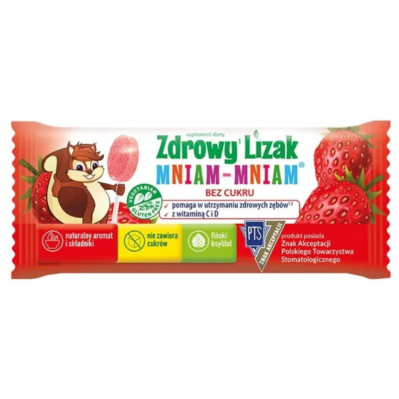 Starpharma Healthy Lollipop with Vitamin C and D, Strawberry - 6 g Buy Today