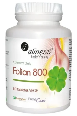 Aliness Folate 800 mcg - 60 Tablets Professional Grade