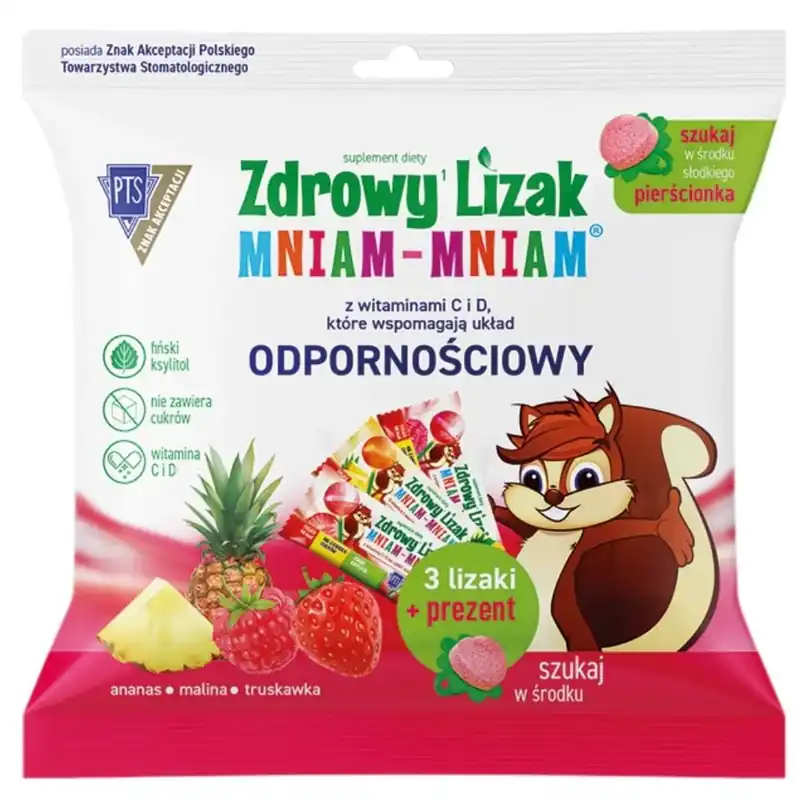 Mega Sale Starpharma Healthy Lollipop, Pineapple, Raspberry, Strawberry - 3 Pieces + Sweet Ring