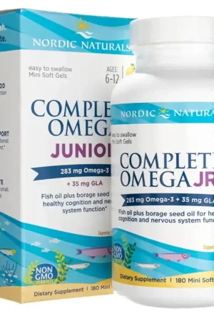 Nordic Naturals Complete Omega Junior Lemon - 180 Softgels Sale