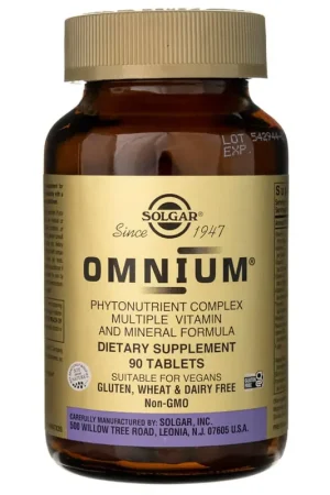 Don't Miss Out Solgar Omnium® Phytonutrient Complex Multiple Vitamin & Mineral Formula - 90 Tablets