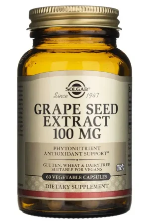 Super Sale Solgar Grape Seed Extract 100 mg - 60 Veg Capsules
