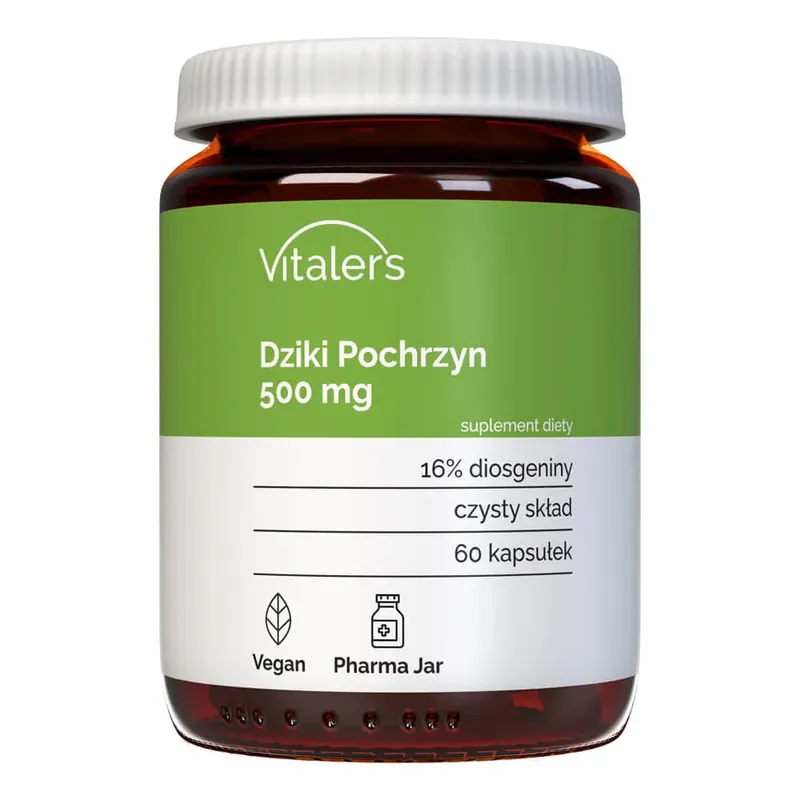 Vitaler‘s Wild Yam 500 mg - 60 Capsules Special Discount