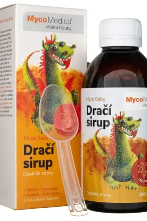 MycoMedica MycoBaby, Dragon syrup - 200 ml Brand New