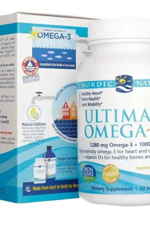 Latest Nordic Naturals Ultimate Omega-D3, Lemon Flavor 250 mg - 60 Softgels