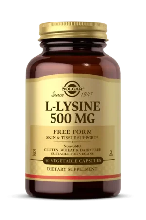 Discount Solgar L-Lysine 500 mg - 50 Veg Capsules