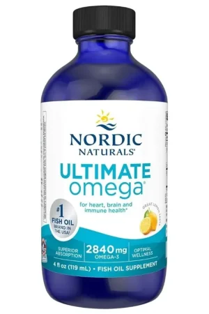 Nordic Naturals Ultimate Omega, Lemon 2840 mg - 119 ml Limited Offer
