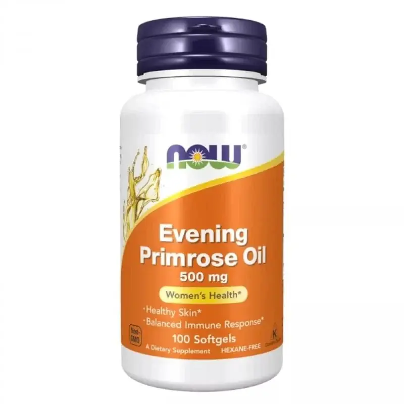 Affordable Now Foods Evening Primrose Oil 500 mg - 100 Softgels