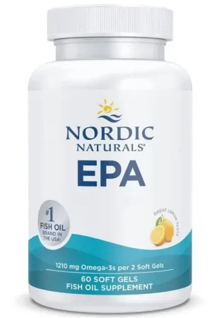 Nordic Naturals EPA Omega-3, Lemon 1210 mg - 60 Softgels Best Seller
