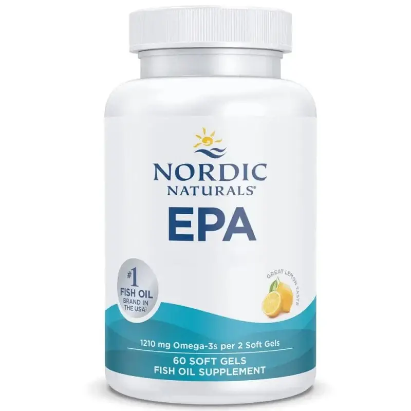 Nordic Naturals EPA Omega-3, Lemon 1210 mg - 60 Softgels Best Seller
