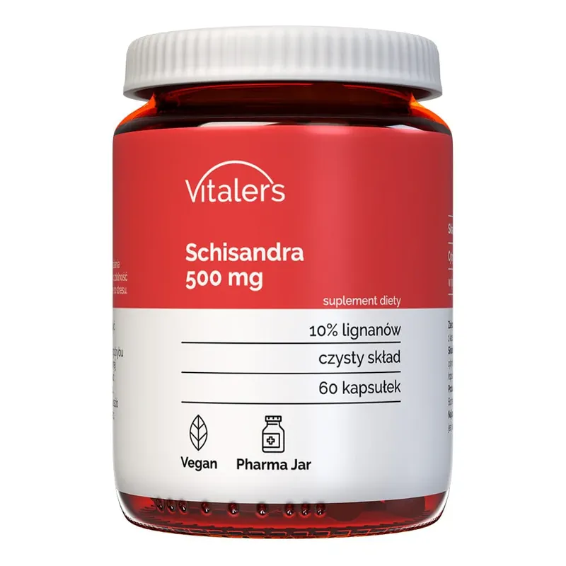 Vitaler‘s Schisandra 500 mg - 60 Capsules New Arrival