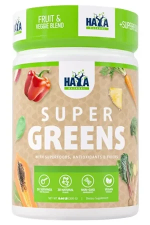 Express Delivery Haya Labs Super Greens, Lemon Shake - 300 g