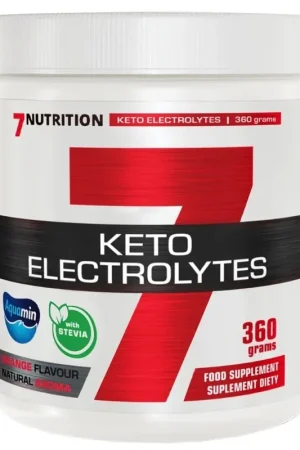 7Nutrition Keto Electrolytes, Orange - 360 g Professional Grade