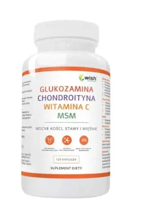 Wish Glucosamine Chondroitin Vitamin C MSM - 120 Capsules Best Choice
