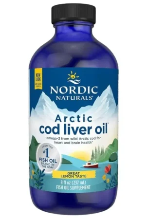 Deal Nordic Naturals Arctic-D Cod Liver Oil, Lemon - 237 ml