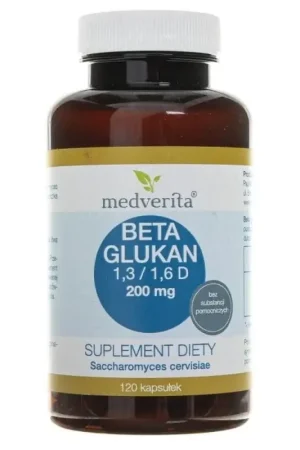 Best Price Medverita Beta Glucan 1.3/1.6 D 200 mg - 120 Capsules