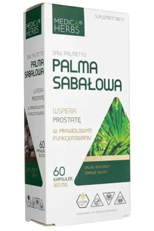 Medica Herbs Saw Palmetto 160 mg - 60 Capsules Today Only