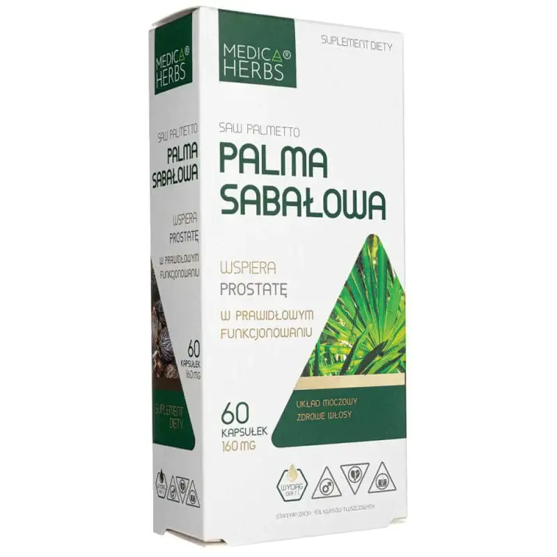 Medica Herbs Saw Palmetto 160 mg - 60 Capsules Today Only