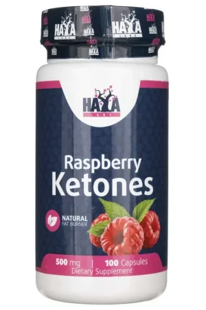 Free Returns Haya Labs Raspberry Ketones 500 mg - 100 Capsules