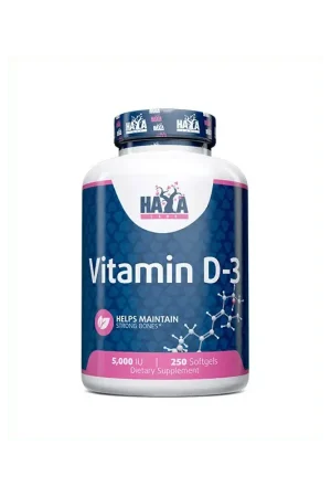 Clearance Haya Labs Vitamin D3 5000 IU - 250 Softgels