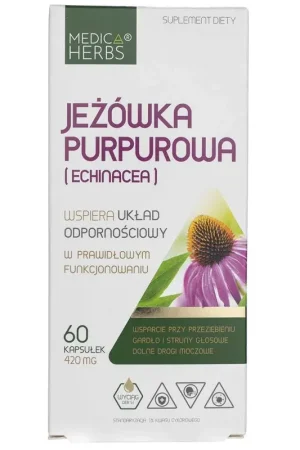 Limited Time Medica Herbs Echinacea 420 mg - 60 Capsules