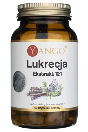 Yango Liquorice Extract 10 1 - 60 Capsules Direct From Factory