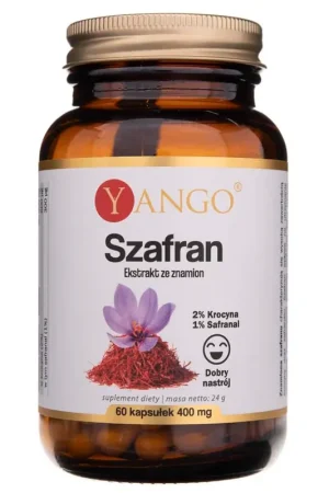 Yango Saffron Seed Extract 400 mg - 60 Capsules One Day Deal