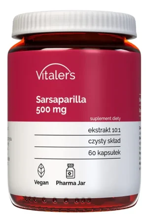 Vitaler‘s Sarsaparilla 500 mg - 60 Capsules Brand New