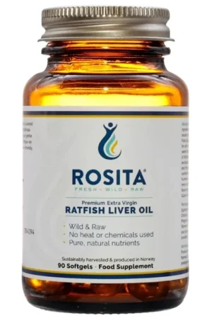 Rosita Ratfish Liver Oil Chimera Liver Oil - 90 Capsules Hot Picks