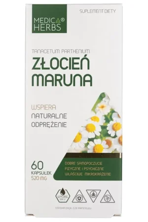 Medica Herbs Feverfew 520 mg - 60 Capsules Price Cut
